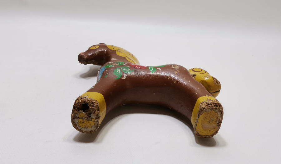 EL BOYAMA ANTİKA OYUNCAK AT