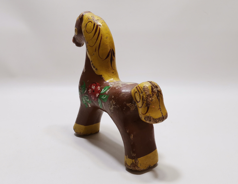 EL BOYAMA ANTİKA OYUNCAK AT