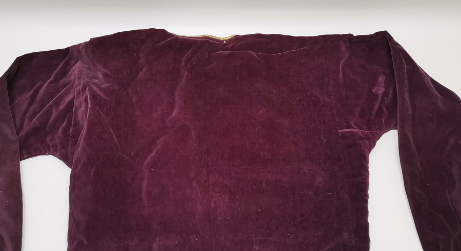 GÜMÜŞ SIRMA İŞÇİLİKLİ OSMANLI DÖNEMİ KADİFE CEPKEN