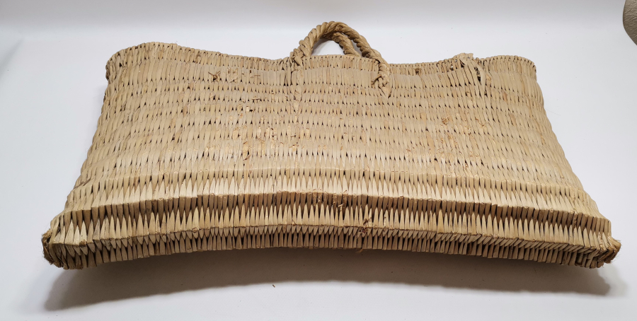 HURMA YAPRAĞINDAN YAPILMIŞ ANTİKA BÜYÜK BOY ÇANTA