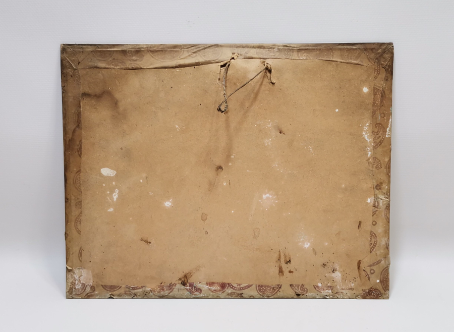 HZ İBRAHİM'İN HZ İSMAİL'İ KURBAN ETMESİ KONULU ORJİNAL ÇERÇEVESİNDE TABLO