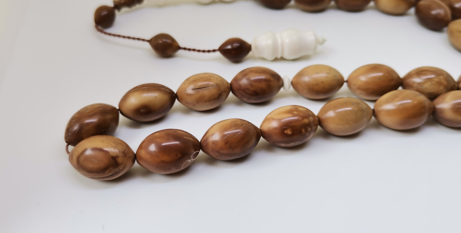 KUKA VE KEMİK İŞLEMELİ BÜYÜK BOY TESPİH