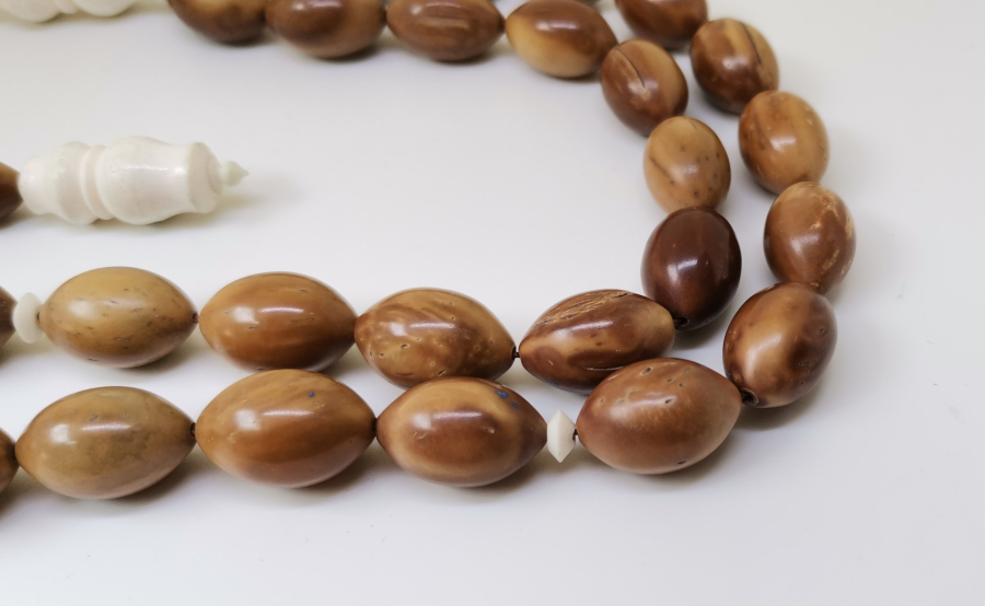 KUKA VE KEMİK İŞLEMELİ BÜYÜK BOY TESPİH