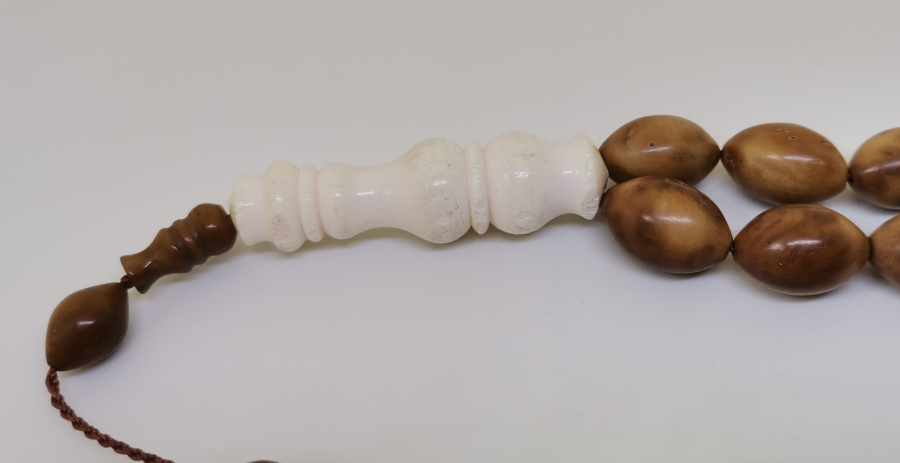 KUKA VE KEMİK İŞLEMELİ BÜYÜK BOY TESPİH