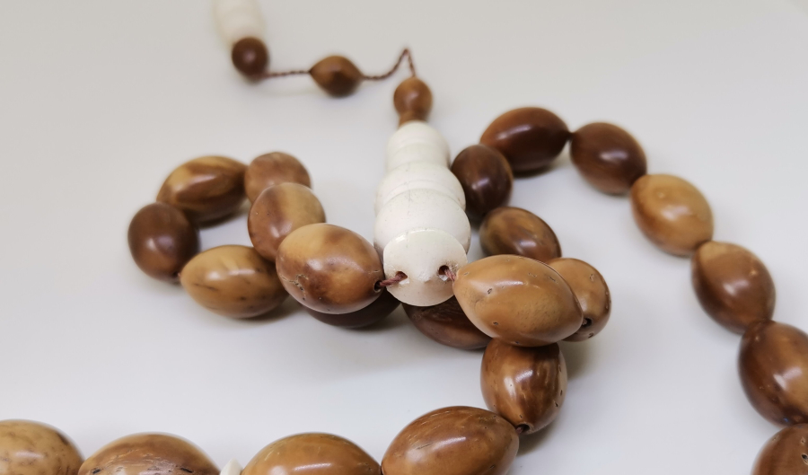 KUKA VE KEMİK İŞLEMELİ BÜYÜK BOY TESPİH