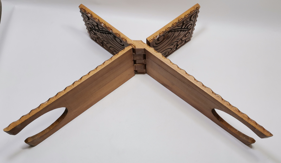 MARAŞ İŞİ EL OYMA İŞÇİLİKLİ ANTİKA BÜYÜK BOY RAHLE