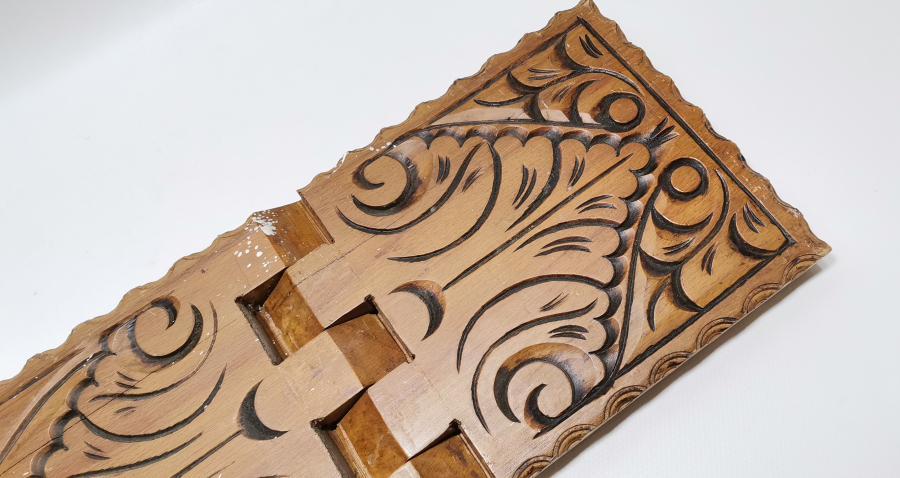 MARAŞ İŞİ EL OYMA İŞÇİLİKLİ ANTİKA BÜYÜK BOY RAHLE