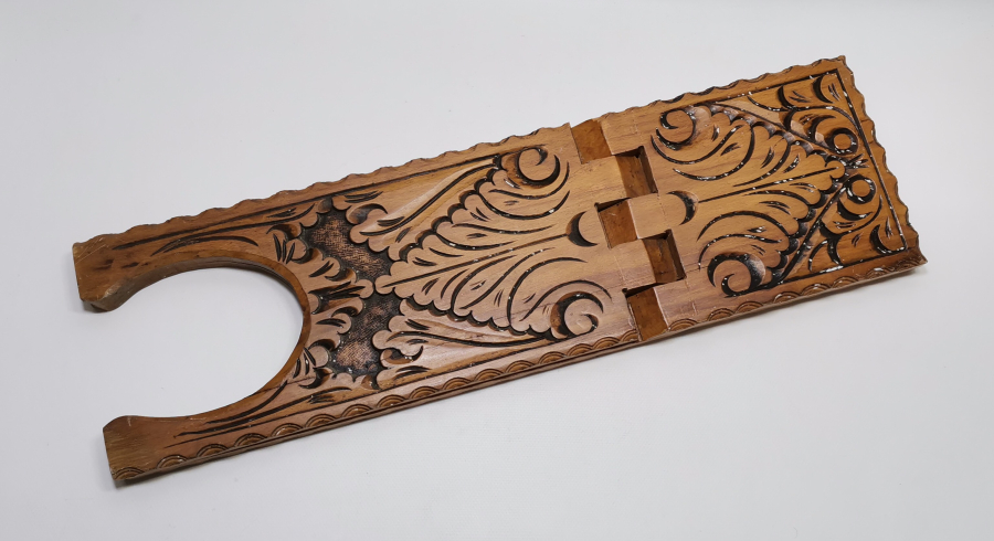 MARAŞ İŞİ EL OYMA İŞÇİLİKLİ ANTİKA BÜYÜK BOY RAHLE