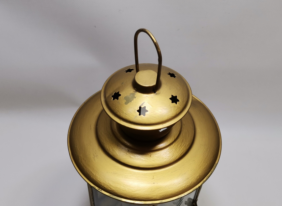 NADİR FORMDA ANTİKA SEYYAR GAZ LAMBASI