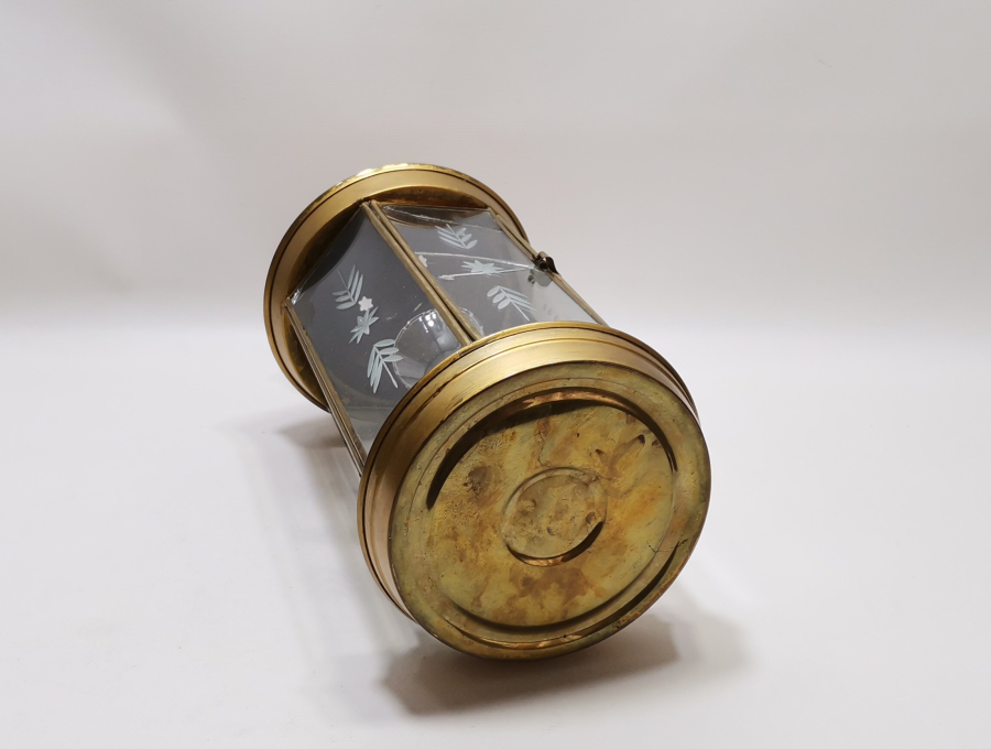 NADİR FORMDA ANTİKA SEYYAR GAZ LAMBASI