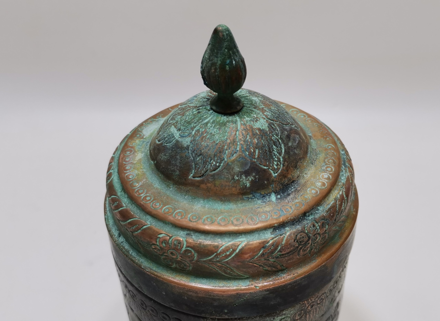 OSMANLI DÖNEMİ ÇOK NADİR TOMBAK KAHVE KUTUSU