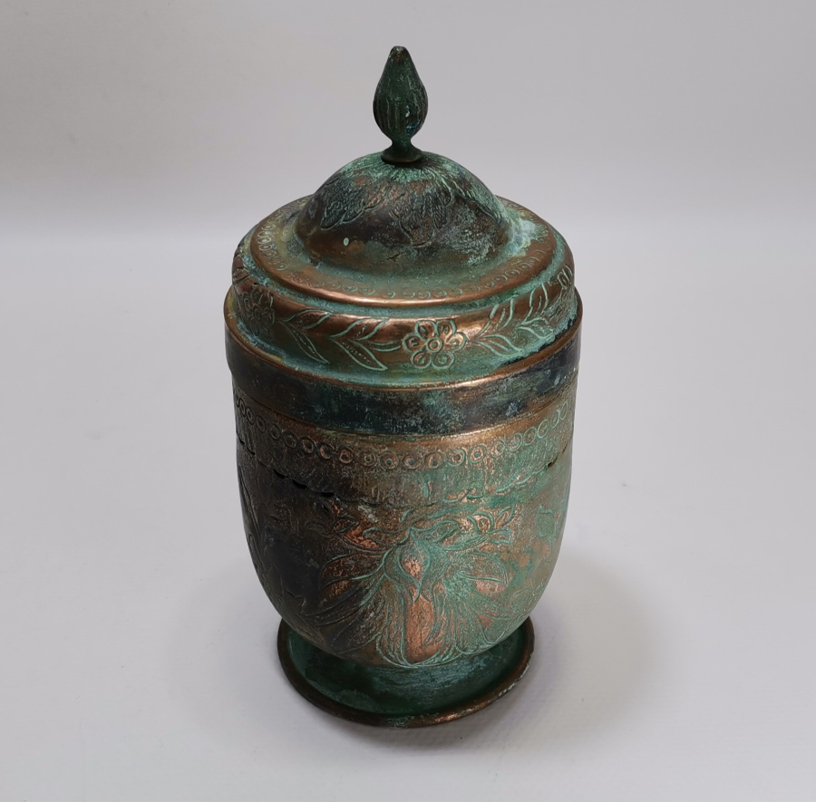 OSMANLI DÖNEMİ ÇOK NADİR TOMBAK KAHVE KUTUSU