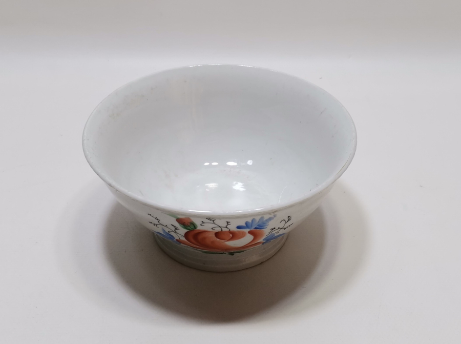 OSMANLI DÖNEMİ EL BOYAMA ÇORBA KASESİ