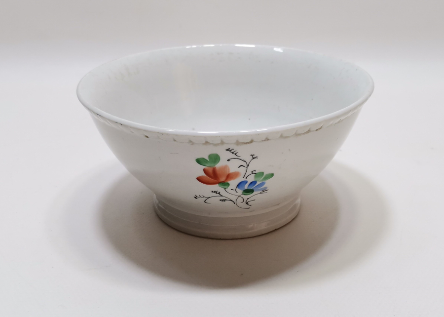 OSMANLI DÖNEMİ EL BOYAMA ÇORBA KASESİ