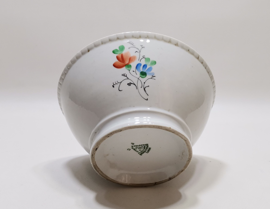 OSMANLI DÖNEMİ EL BOYAMA ÇORBA KASESİ