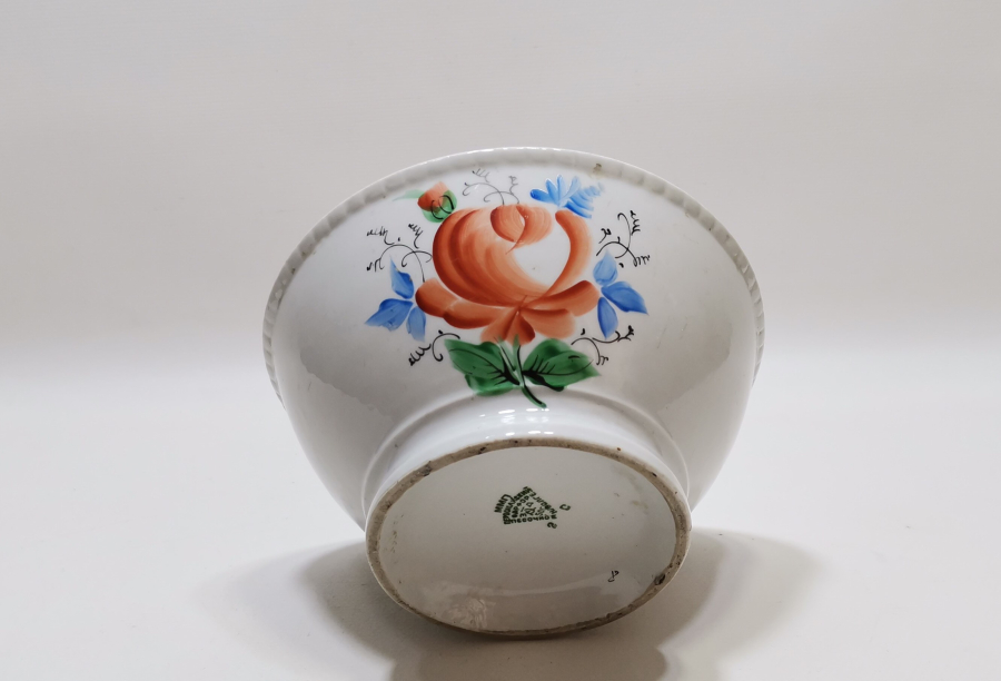 OSMANLI DÖNEMİ EL BOYAMA ÇORBA KASESİ