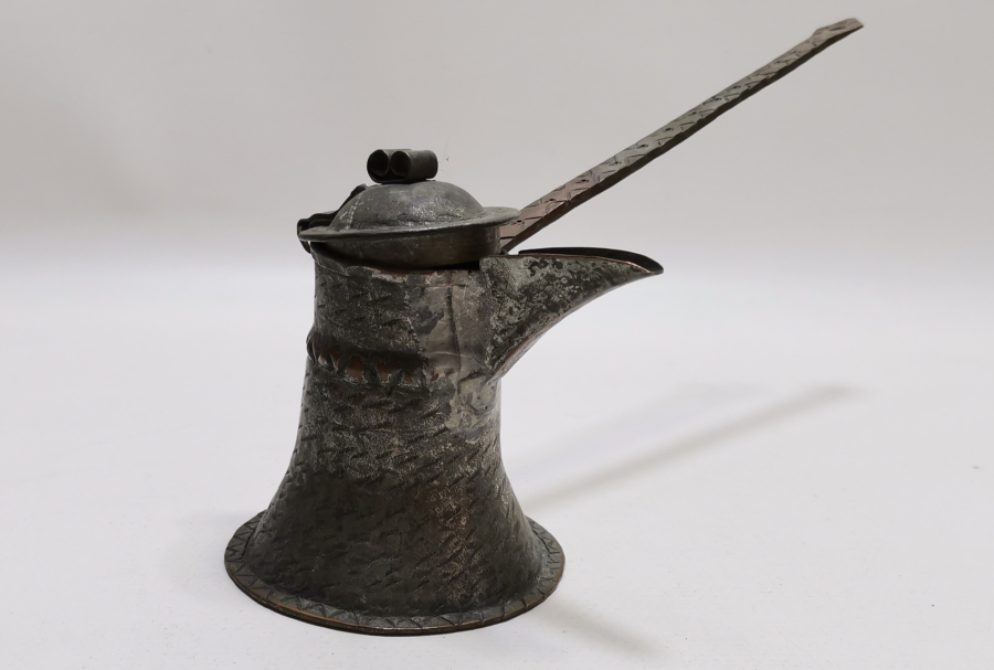 OSMANLI DÖNEMİ EL YAPIMI BAKIR CEZVE