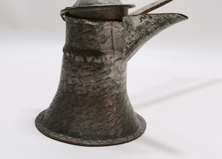 OSMANLI DÖNEMİ EL YAPIMI BAKIR CEZVE