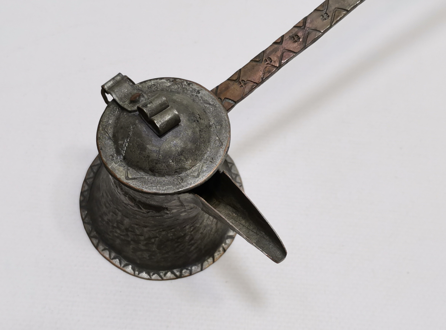 OSMANLI DÖNEMİ EL YAPIMI BAKIR CEZVE