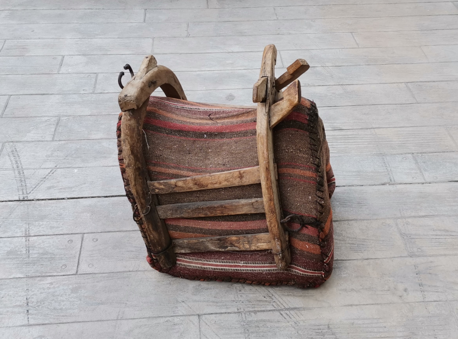 OSMANLI DÖNEMİ EL YAPIMI EŞEK SEMERİ