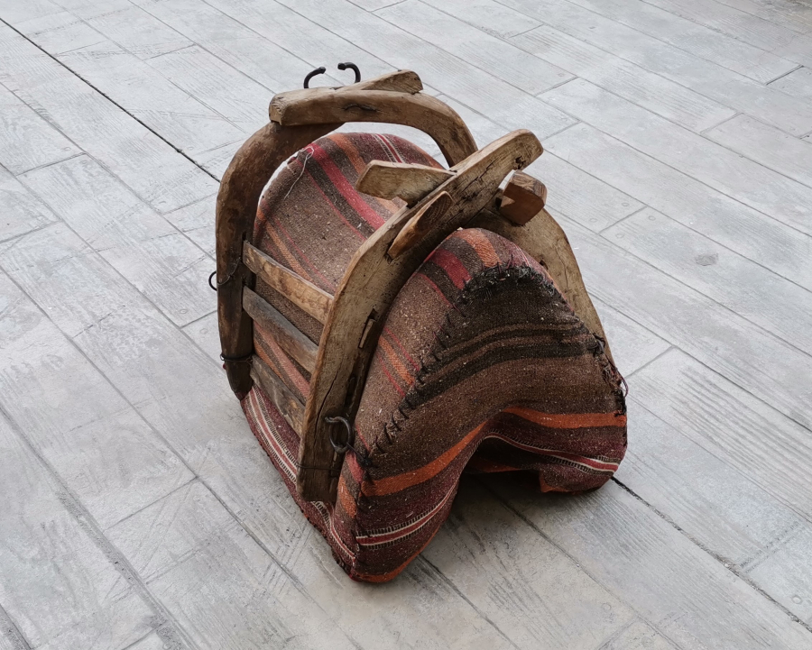 OSMANLI DÖNEMİ EL YAPIMI EŞEK SEMERİ