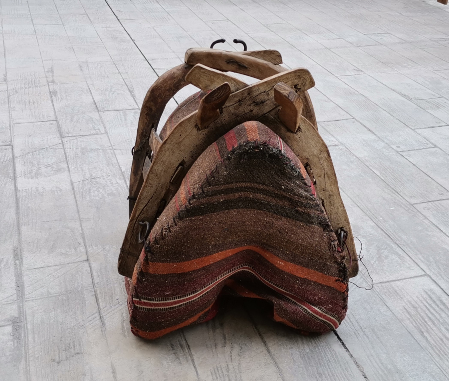 OSMANLI DÖNEMİ EL YAPIMI EŞEK SEMERİ