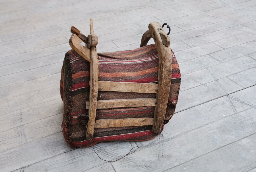 OSMANLI DÖNEMİ EL YAPIMI EŞEK SEMERİ