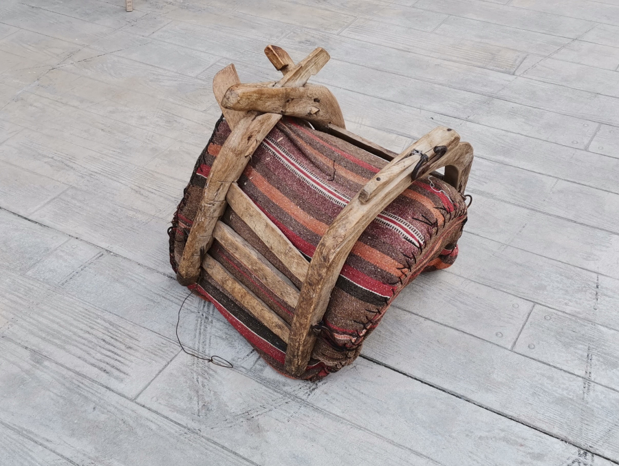 OSMANLI DÖNEMİ EL YAPIMI EŞEK SEMERİ