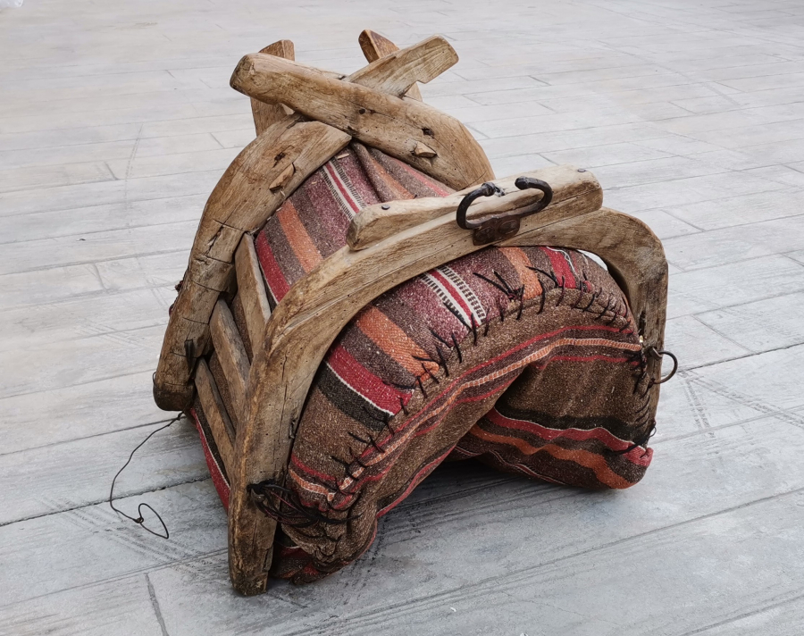 OSMANLI DÖNEMİ EL YAPIMI EŞEK SEMERİ