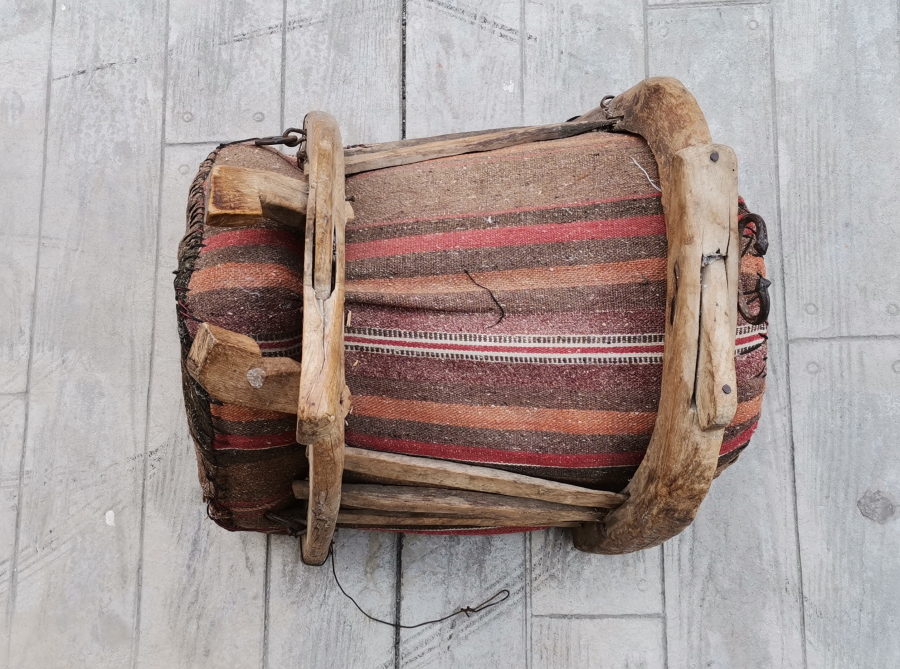 OSMANLI DÖNEMİ EL YAPIMI EŞEK SEMERİ