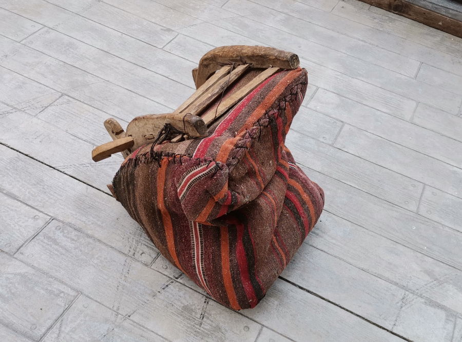 OSMANLI DÖNEMİ EL YAPIMI EŞEK SEMERİ