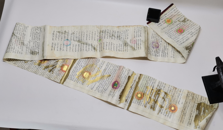 OSMANLI DÖNEMİ EL YAZMA ÇOK YAZMA HAVAS RULOSU