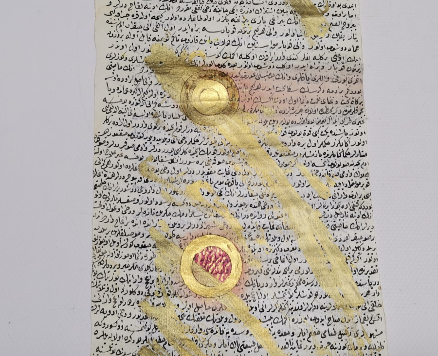 OSMANLI DÖNEMİ EL YAZMA ÇOK YAZMA HAVAS RULOSU