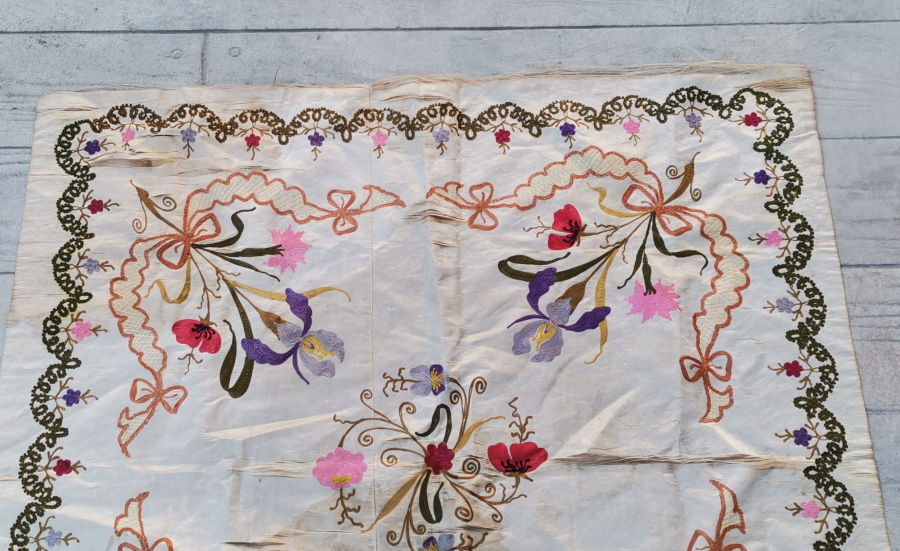 OSMANLI DÖNEMİ İPEK GELİN BOHÇASI