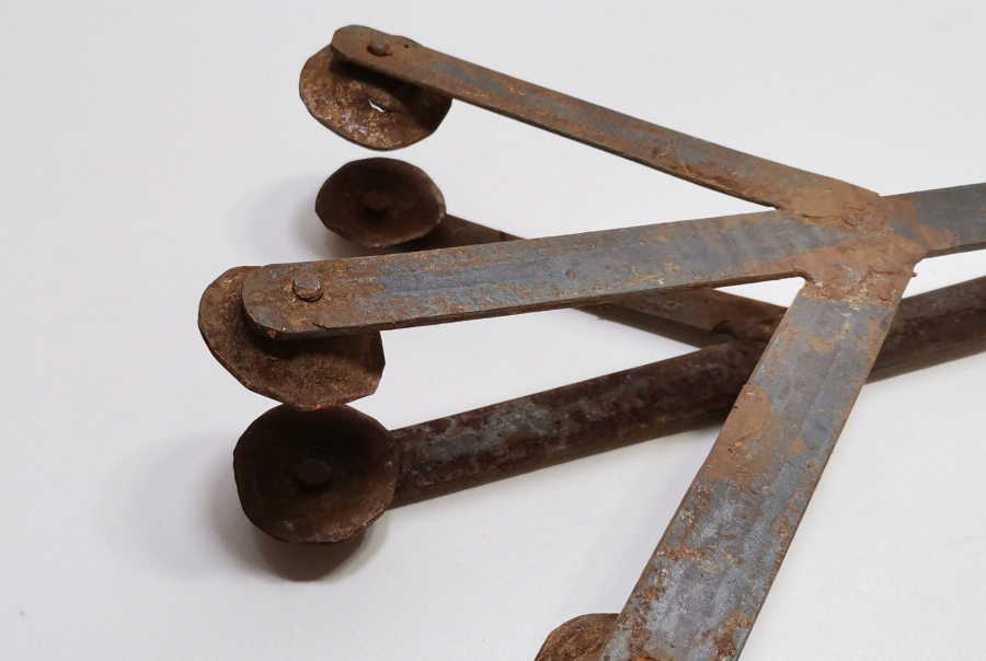 OSMANLI DÖNEMİ KAZ AYAĞI FORMUNDA TEKKE ÇALGISI - ZİLLİ MAŞA