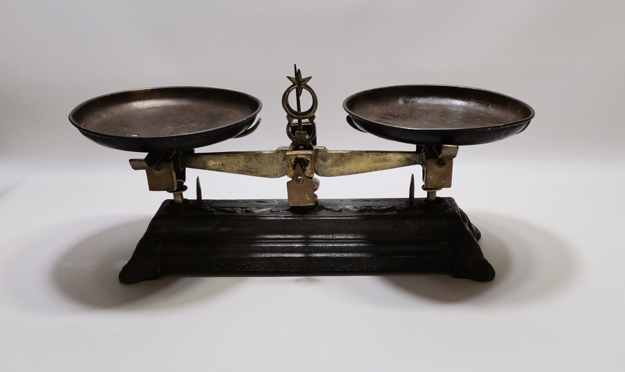 OSMANLI DÖNEMİ KEFELERİ DAMGALI AY YILDIZLI TERAZİ