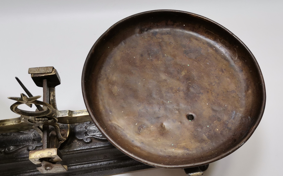 OSMANLI DÖNEMİ KEFELERİ DAMGALI AY YILDIZLI TERAZİ