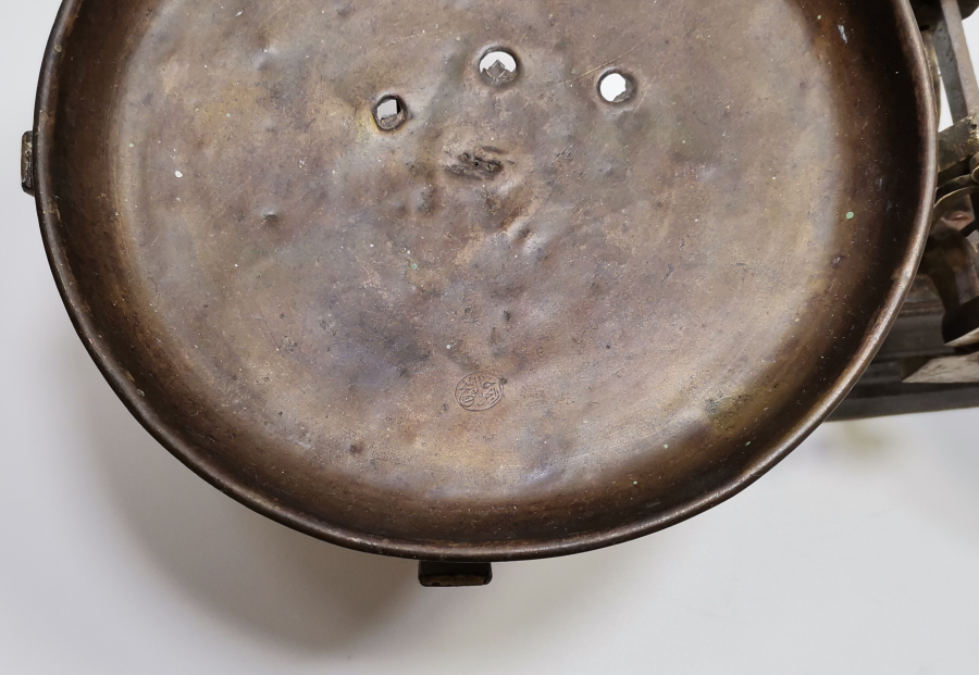 OSMANLI DÖNEMİ KEFELERİ DAMGALI AY YILDIZLI TERAZİ