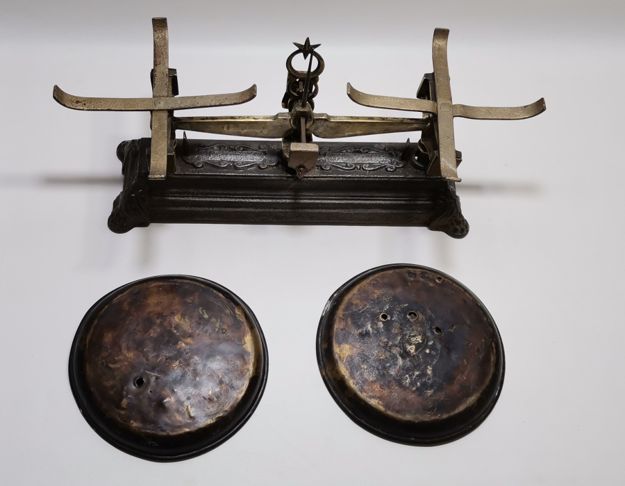 OSMANLI DÖNEMİ KEFELERİ DAMGALI AY YILDIZLI TERAZİ