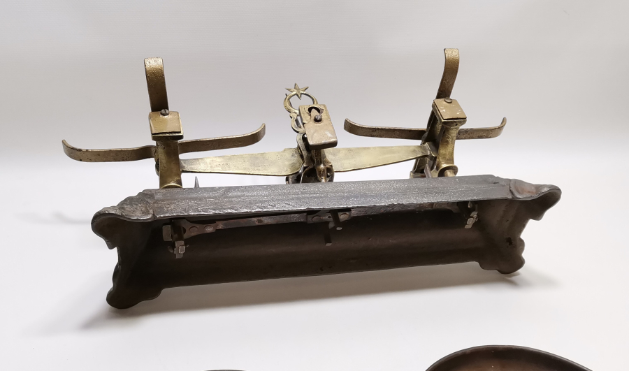 OSMANLI DÖNEMİ KEFELERİ DAMGALI AY YILDIZLI TERAZİ