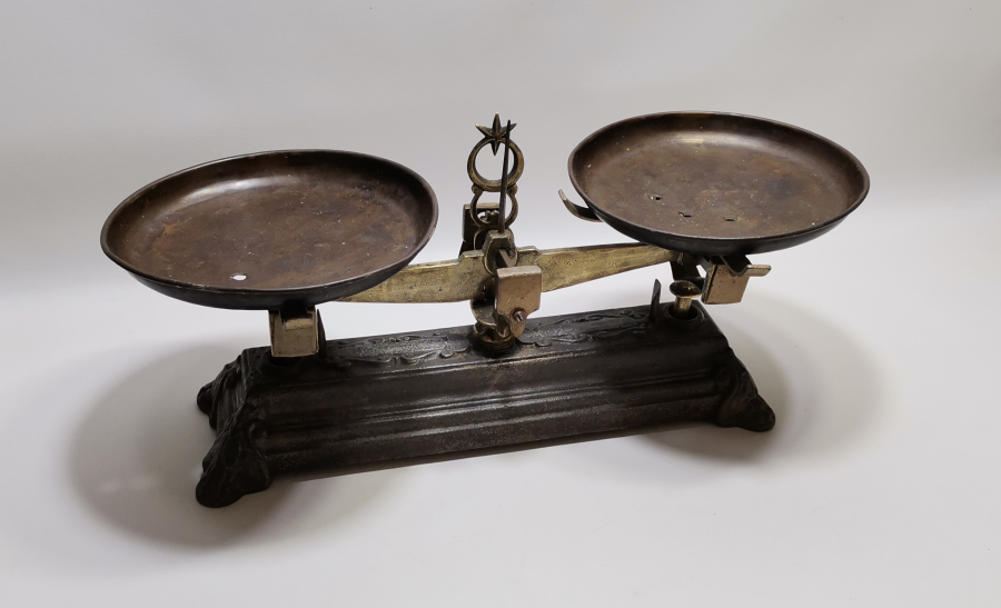 OSMANLI DÖNEMİ KEFELERİ DAMGALI AY YILDIZLI TERAZİ