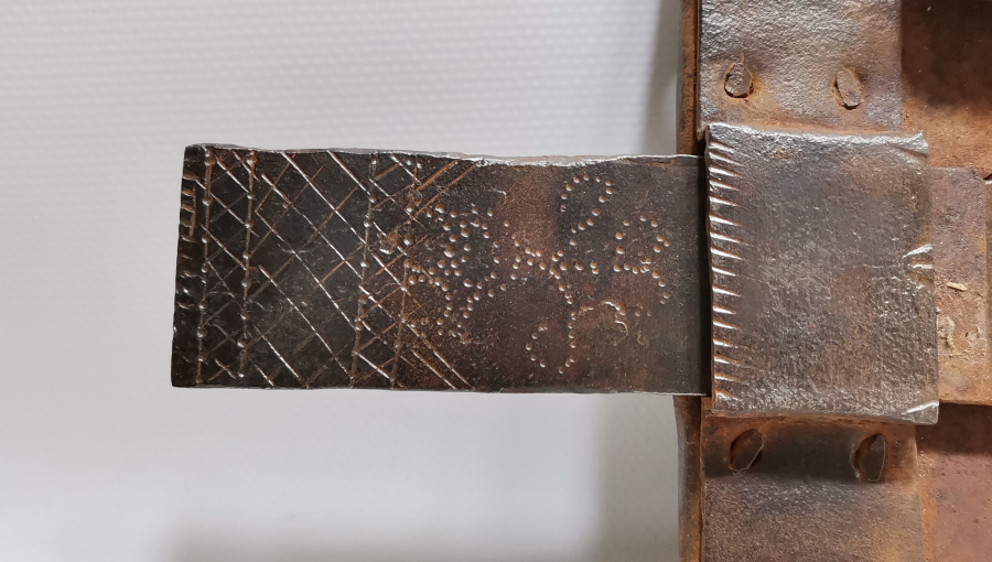 OSMANLI DÖNEMİ KOÇ BAŞLI NADİR EL YAPIMI KAPI KİLİDİ