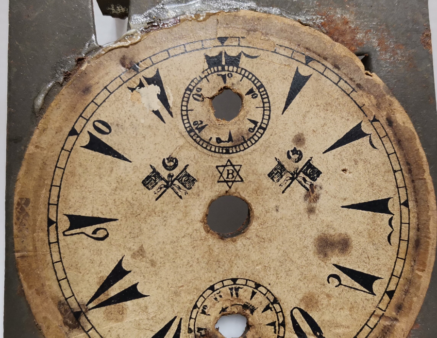 OSMANLI DÖNEMİ MASA SAATİ KADRANLARI LOTU