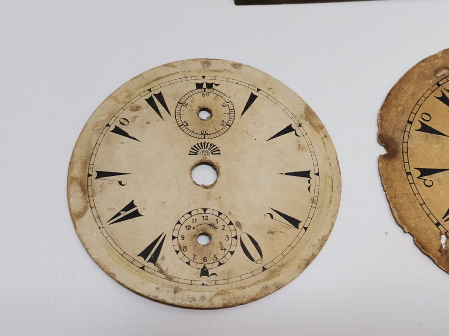 OSMANLI DÖNEMİ MASA SAATİ KADRANLARI LOTU