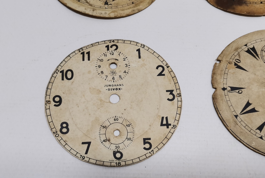 OSMANLI DÖNEMİ MASA SAATİ KADRANLARI LOTU