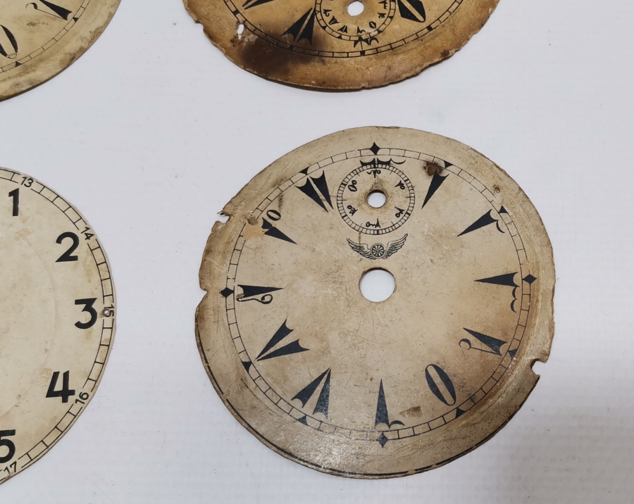 OSMANLI DÖNEMİ MASA SAATİ KADRANLARI LOTU