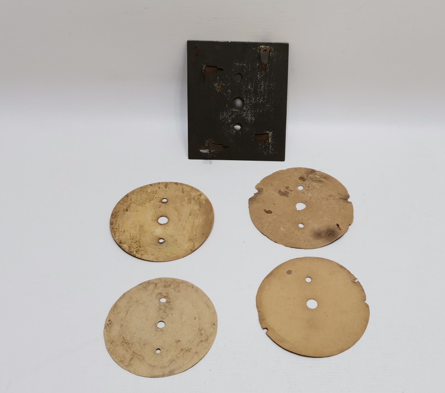 OSMANLI DÖNEMİ MASA SAATİ KADRANLARI LOTU