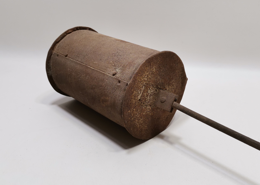 OSMANLI DÖNEMİ NADİR FORMDA KAHVECİ İŞİ KAHVE KAVURGASI