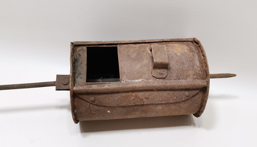 OSMANLI DÖNEMİ NADİR FORMDA KAHVECİ İŞİ KAHVE KAVURGASI