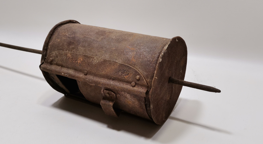 OSMANLI DÖNEMİ NADİR FORMDA KAHVECİ İŞİ KAHVE KAVURGASI